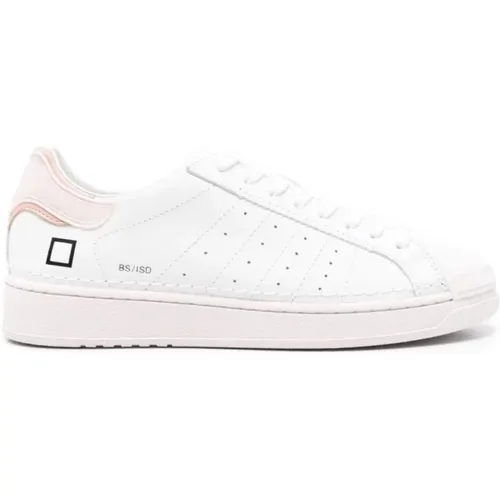 Rosa Sneakers mit Kontrastierenden Details , Damen, Größe: 38 EU - D.a.t.e. - Modalova