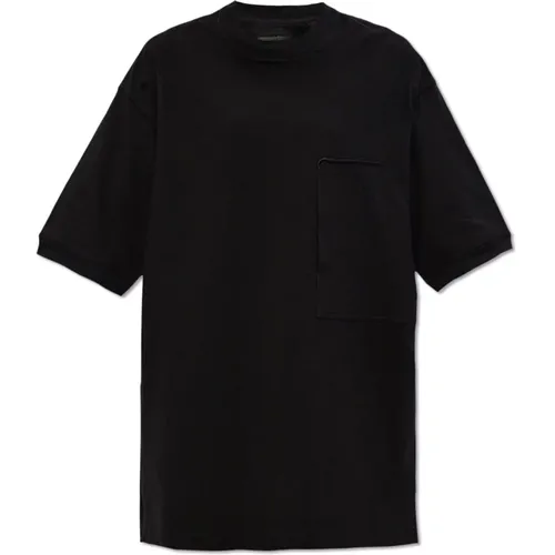 T-Shirt mit Tasche , Damen, Größe: XS - Y-3 - Modalova