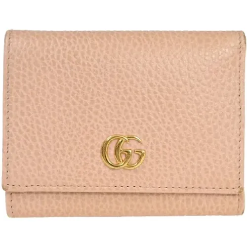 Pre-owned Leather wallets , female, Sizes: ONE SIZE - Gucci Vintage - Modalova