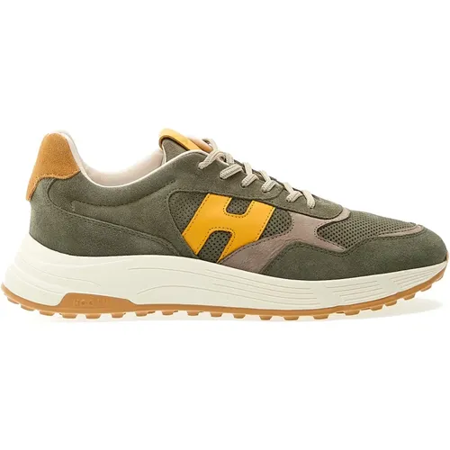 Suede Hyperlight Sneakers , male, Sizes: 7 UK, 5 UK - Hogan - Modalova