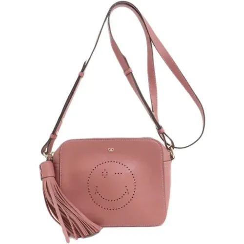 Pre-owned Cross Body Bags, female, , Size: ONE SIZE Pre-owned Leather shoulder-bags - Anya Hindmarch Pre-owned - Modalova