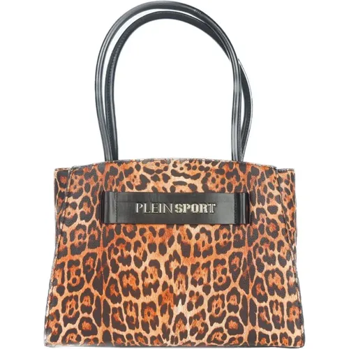 Leopardenmuster Shopping Bag mit Logo - Plein Sport - Modalova