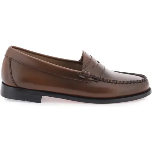 Italienische Leder Weejuns Loafers - G.H. Bass & Co. - Modalova