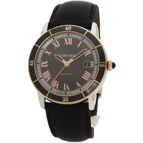 Pre-owned Watches, male, , Size: ONE SIZE Pre-owned Glass watches - Cartier Vintage - Modalova