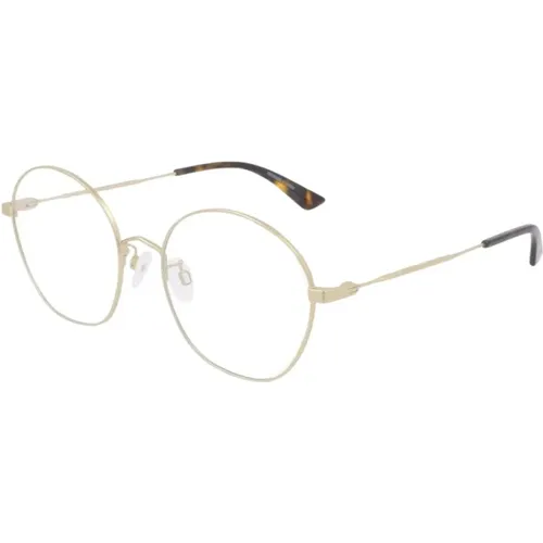 Mq0260O 002 Stilvolle Brille , unisex, Größe: 55 MM - alexander mcqueen - Modalova