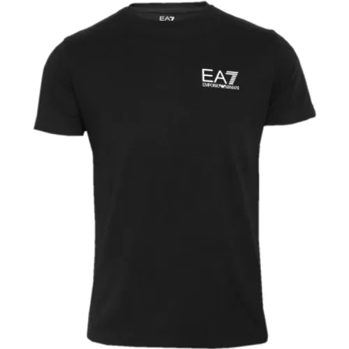 EA7 Basic Logo T-Shirt Men , male, Sizes: L, M, S, 2XL, XL, 3XL, XS - Emporio Armani - Modalova