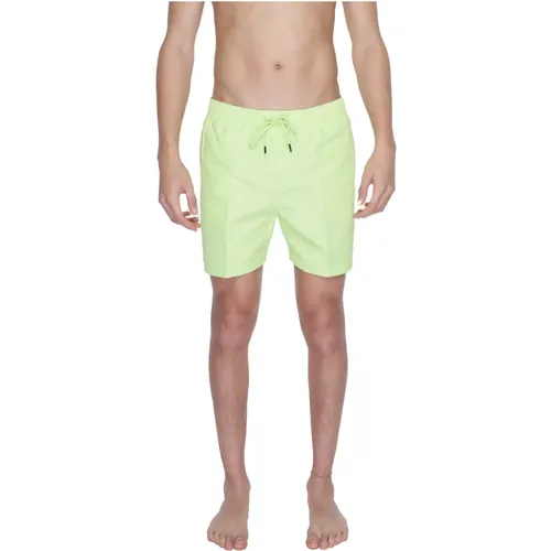 Drawstring Swim Shorts Spring/Summer Collection , male, Sizes: XL, S, L, M - Calvin Klein - Modalova