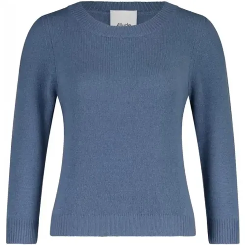 Luxurious Wool-Cashmere Pullover , female, Sizes: XL, L - allude - Modalova