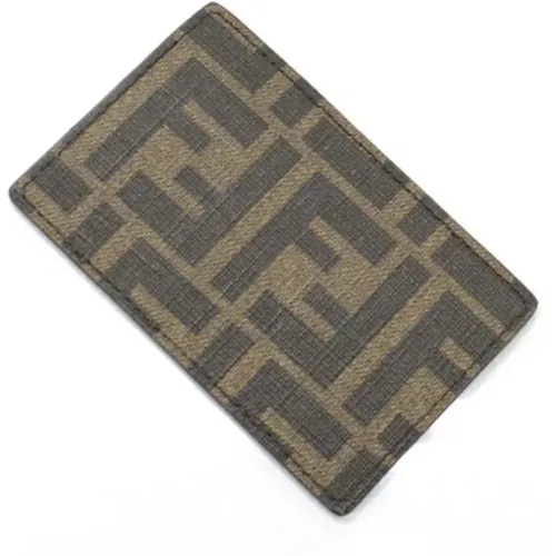 Pre-owned Wallets, unisex, , Size: ONE SIZE Pre-owned Canvas wallets - Fendi Vintage - Modalova