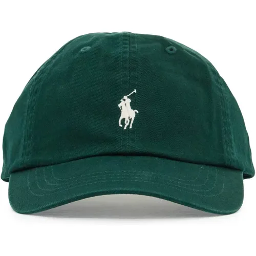 Caps, female, , Size: ONE SIZE Embroidered Pony Logo Baseball Cap - Polo Ralph Lauren - Modalova