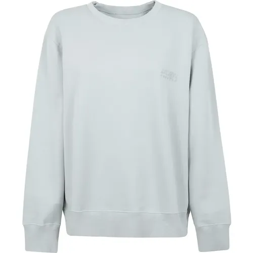 Sweatshirts, female, , Size: L Cotton Sweatshirt for Women - MM6 Maison Margiela - Modalova