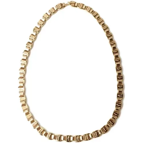 Pre-owned Jewellery, female, , Size: ONE SIZE Pre-owned Metal necklaces - Salvatore Ferragamo Pre-owned - Modalova