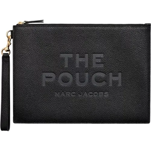 Elegante Lederclutch , Damen, Größe: ONE Size - Marc Jacobs - Modalova