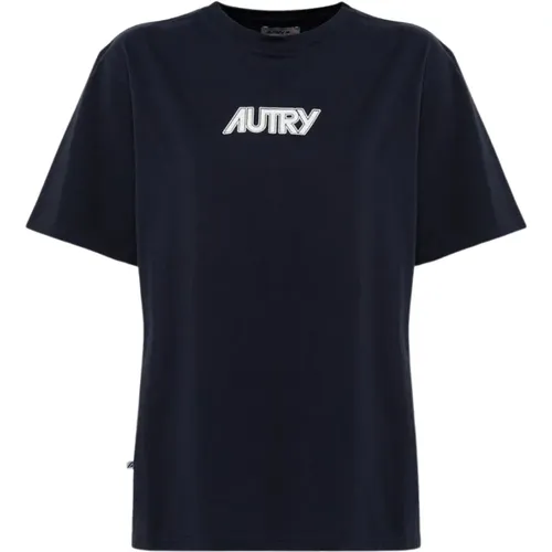 T-Shirts , female, Sizes: XS, S - Autry - Modalova