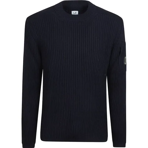 Total Eclipse Crew Neck Sweater , Herren, Größe: L - C.P. Company - Modalova