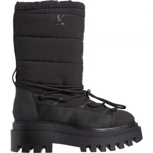 Flatform Snow Boots , female, Sizes: 4 UK, 8 UK, 3 UK, 6 UK - Calvin Klein Jeans - Modalova