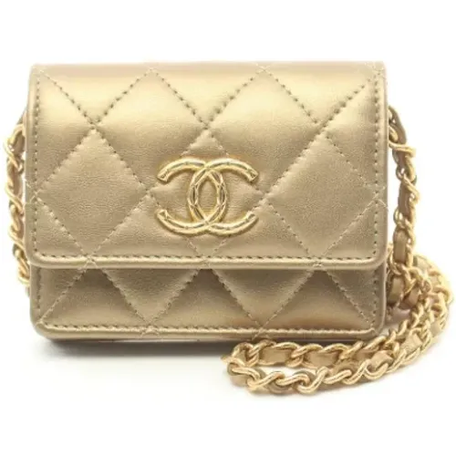 Pre-owned Shoulder Bags, female, , Size: ONE SIZE Pre-owned Leather chanel-bags - Chanel Vintage - Modalova