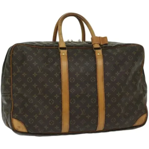 Pre-owned Weekend Bags, female, , Size: ONE SIZE Pre-owned Canvas travel-bags - Louis Vuitton Vintage - Modalova