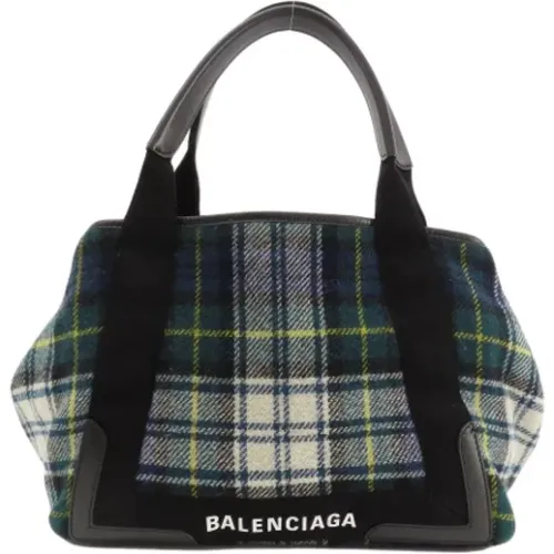 Pre-owned Tote Bags, female, , Size: ONE SIZE Pre-owned Wool balenciaga-bags - Balenciaga Vintage - Modalova