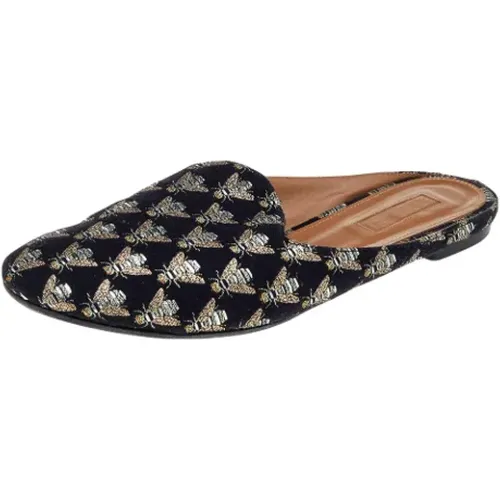 Pre-owned Flats, female, , Size: 9 1/2 US Pre-owned Fabric flats - Aquazzura Pre-owned - Modalova