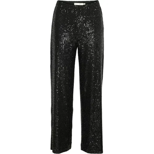 Wide Trousers, female, , Size: 2XS Sequin Pants - InWear - Modalova