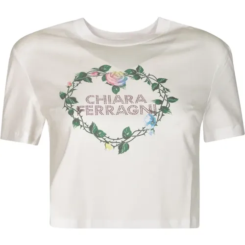 T-shirts and Polos , female, Sizes: L, M, S - Chiara Ferragni Collection - Modalova