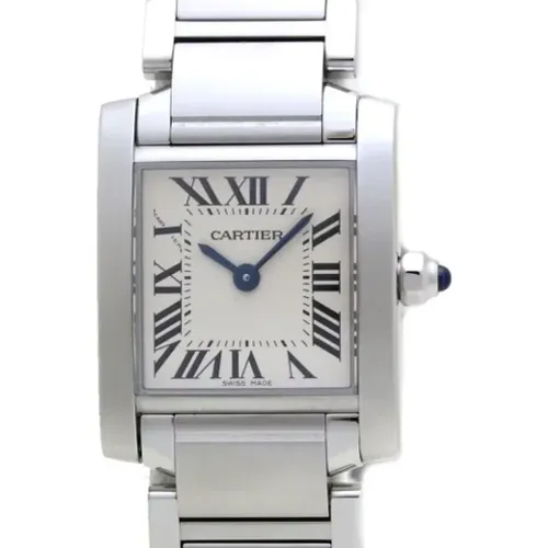 Pre-owned Watches, female, , Size: ONE SIZE Pre-owned Stainless Steel watches - Cartier Vintage - Modalova