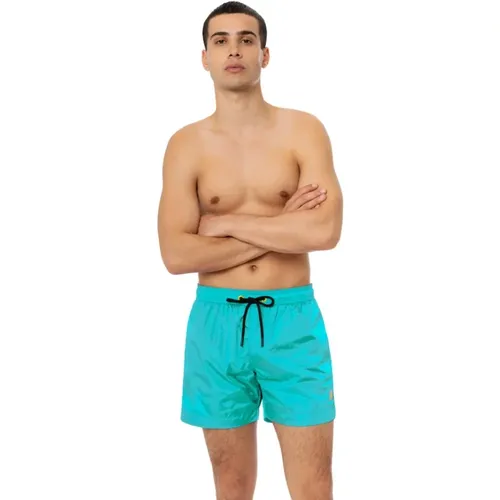 Elastische Taille Badehose Familie Mann , Herren, Größe: S - 4Giveness - Modalova