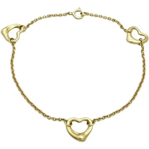 Pre-owned Jewellery, female, , Size: ONE SIZE Pre-owned Gold bracelets - Tiffany & Co. Pre-owned - Modalova