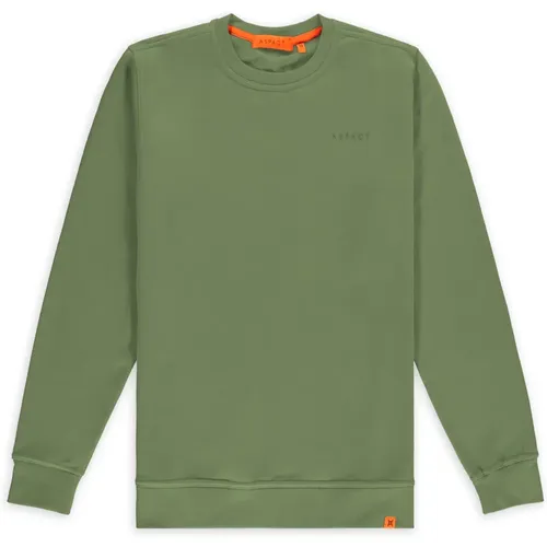 Raf Crewneck Loden Frost - MiintoTitle - Raf Crewneck , Herren, Größe: S - Aspact - Modalova