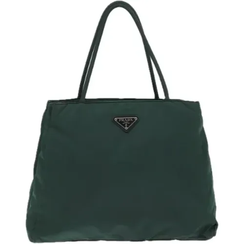 Pre-owned Tote Bags, female, , Size: ONE SIZE Pre-owned Canvas prada-bags - Prada Vintage - Modalova