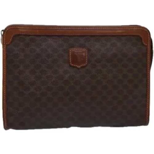 Pre-owned Clutches, female, , Size: ONE SIZE Pre-owned Leather celine-bags - Celine Vintage - Modalova