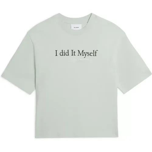 Ich habe es selbst gemacht T-Shirt , Damen, Größe: L - Axel Arigato - Modalova