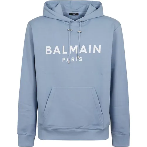 Men's Clothing Sweatshirts Ss24 , male, Sizes: XS - Balmain - Modalova