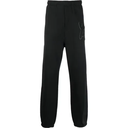 Sweatpants, male, , Size: M Jogger-Style Sweatpants - Y-3 - Modalova