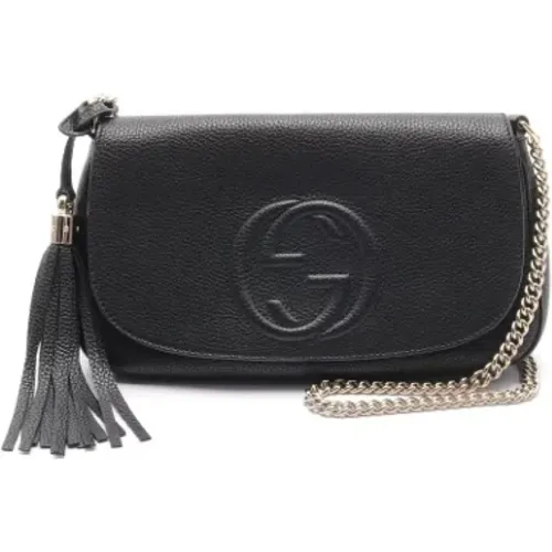 Pre-owned Cross Body Bags, female, , Size: ONE SIZE Pre-owned Leather gucci-bags - Gucci Vintage - Modalova