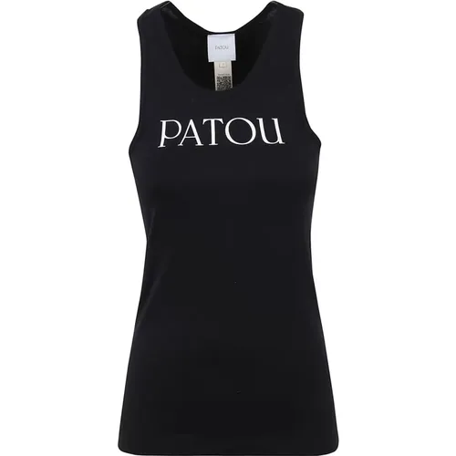 Schwarzes Topwear Ss24 , Damen, Größe: L - Patou - Modalova