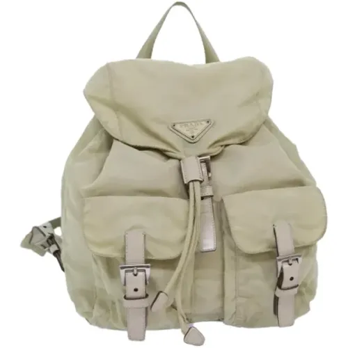 Pre-owned Nylon backpacks , female, Sizes: ONE SIZE - Prada Vintage - Modalova