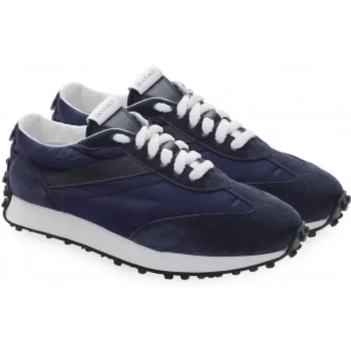 Marineblaue Low Top Sneakers - Doucal's - Modalova