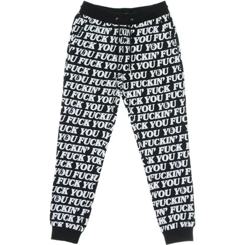 Plush Sweatpants Elastic Waist , male, Sizes: XS, XL - Ripndip - Modalova