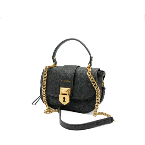 Schwarze Handtasche Look Aw24 - La Carrie - Modalova