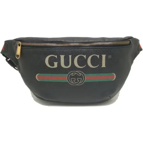 Pre-owned Belt Bags, male, , Size: ONE SIZE Pre-owned Leather gucci-bags - Gucci Vintage - Modalova