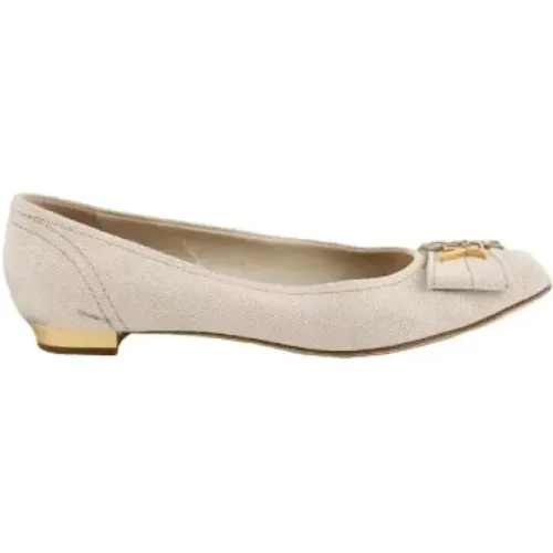 Pre-owned Flats, female, , Size: 10 US Pre-owned Fabric flats - Louis Vuitton Vintage - Modalova