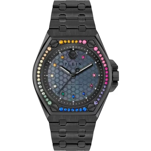 Watches, female, , Size: ONE SIZE Extreme Rainbow Strass Women's Watch - Philipp Plein - Modalova