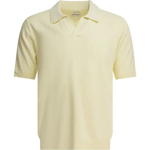 V-neck Knitwear, male, , Size: S Polo Shirt Comfort Style - Norse Projects - Modalova