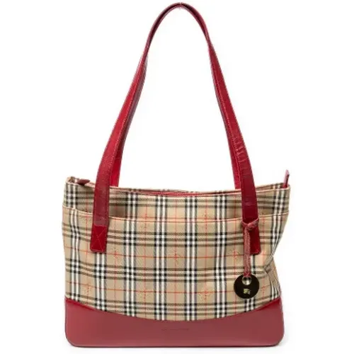 Pre-owned Canvas totes , female, Sizes: ONE SIZE - Burberry Vintage - Modalova