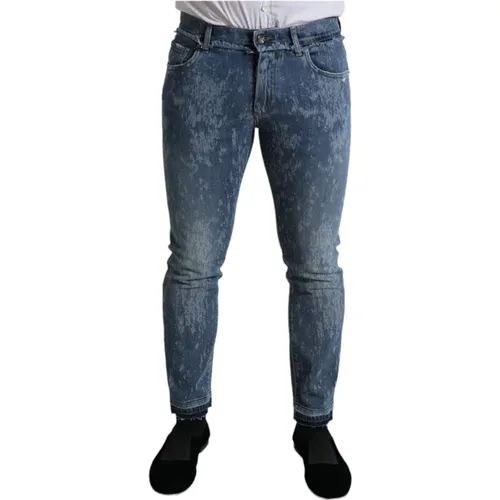 Skinny Jeans , Herren, Größe: M - Dolce & Gabbana - Modalova