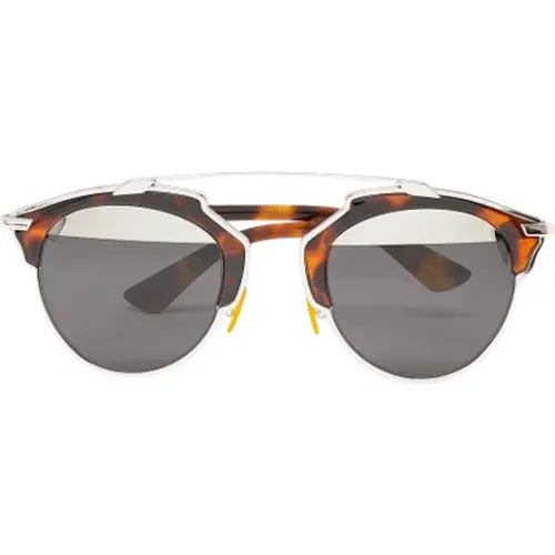 Pre-owned Accessories, female, , Size: ONE SIZE Pre-owned Fabric sunglasses - Dior Vintage - Modalova