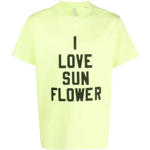 Tshirt , male, Sizes: S, L, XL, M - Sunflower - Modalova