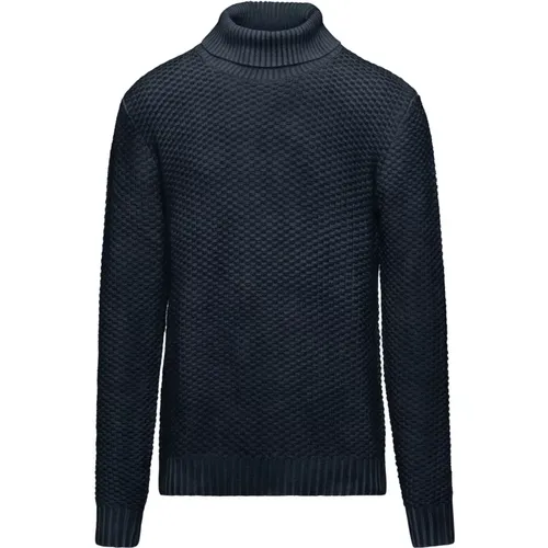 Cotton-Wool Blend Turtleneck , male, Sizes: XL, M, 2XL, S, L - BomBoogie - Modalova